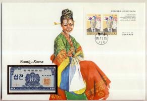 Kis bankjegyes-bélyeges boríték gyűjtemény, 27db, egész világ, benne jobbakkal, 1db magyarral, bélye...