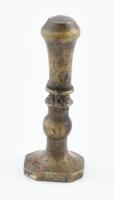 Monogramos réz pecsétnyomó, m: 4 cm