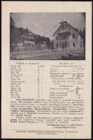 cca 1941 Erdély, Málnásfürdő település ismeretetője