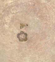 Ezüst (Ag) vodkás pohár, jelzéssel, m: 5,5 cm, nettó: 65,7 g