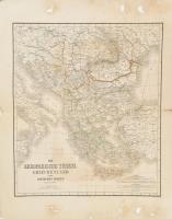 Az európai Törökország, Görögország és környező szigetek, valamint Magyarország és a Balkán-félszige...