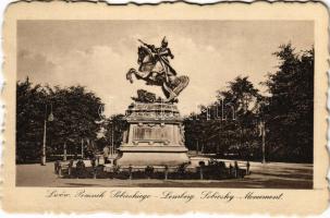 Lviv, Lwów, Lemberg; Pomnik Sobiekiego / Sobiesky Monument