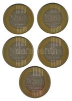 2023. 200Ft bicolor "Petőfi 200" (5x) T:UNC,AU