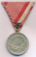 1914. "Ferenc József II. osztályú Ezüst Vitézségi Érem" eltérő portréval, színesfém változ...