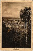 1916 Ljubljana, Laibach; general view + Zensuriert K. u. k. ... Laibach (EB)