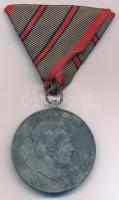 1918. "Sebesültek Érme" Zn kitüntetés két sebesülés után járó mellszalaggal. Szign.: R. Placht T:XF,VF oxidáció Hungary 1918. "Wound Medal" Zn decoration with ribbon after two wounds. Sign.: R. Placht C:XF,VF corrosion NMK 328.