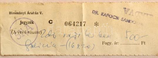 Jelzés nélkül (Prihoda István?): I. világháborús katonák, Galícia, 1916. Ceruza, papír. Hátoldalán P...