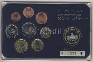 Hollandia 2000-2007. 1c-2€ 8klf db + 1997. 1€ próbaveret kereskedői szettben T:1 Limitált példányszám!