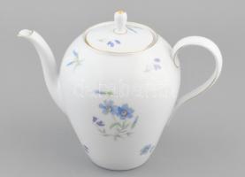 Seltmann Weiden kék virág mintás porcelán kancsó, jelzéssel, hibátlan, m: 20 cm