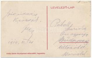 1914 Tőketerebes, Trebisov; Felső-Magyarországi Cukoripar R.T. Kaszinó étterem, belső pincérekkel. H...