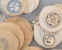 Régi óraüvegek, többféle méretben, eredeti csomagolásban