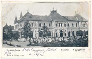 1904 Pöstyén, Piestany; Kursalon / A gyógyterem. A. Bernas kiadása / spa (kis szakadás / small tear)