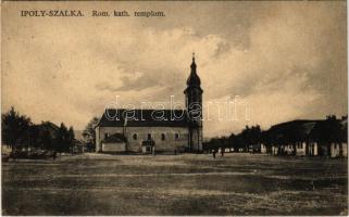 1938 Ipolyszalka, Ipoly-Szalka, Salka; Római katolikus templom / Catholic church (EK)