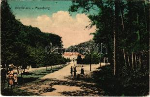 1920 Pozsony, Pressburg, Bratislava; Vaskutacska fürdő / Eisenbrünnel (Eisenbründl) / Zelezná Studienka / spa, bathhouse (EB)