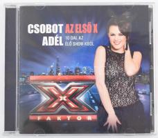 Csobot Adél - Az Első X - 10 Dal Az élő Show-kból. CD, összeállítás. Sony Music. Magyarország, 2012. VG+