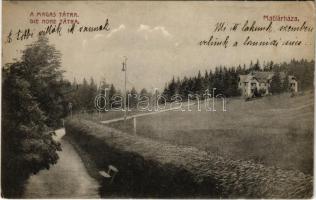1913 Matlárháza, Matliary, Tatranské Matliare (Magas-Tátra, Vysoké Tatry); villa. Divald Károly fia kiadása / villa, spa (EK)