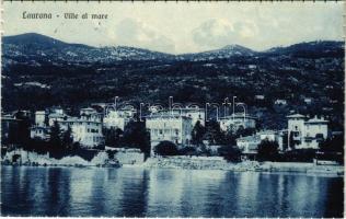 1933 Lovran, Laurana; Ville al mare / villas