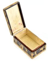 cca 1920 Guerlain parfümös díszdoboz, korának megfelelő állapotban, 14x9x6 cm