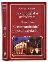 Gundel Károly - Gundel Imre: A vendéglátás művészete. - Gasztronómiáról, Gundelekről. Nemzeti Könyvtár 5. Szerk.: Szigethy Gábor. Bp., 2012, Magyar Közlöny. Kiadói kartonált papírkötés.