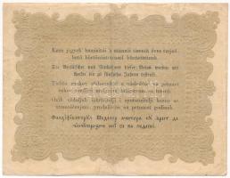 1848. 10Ft "Kossuth bankó" T:F kis szakadás Adamo G111