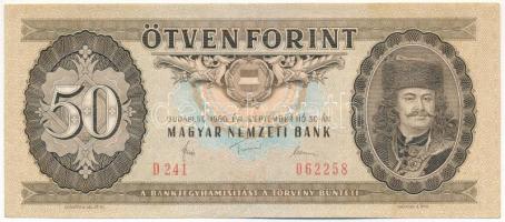 1980. 50Ft "D 241 062258" T:F szép papír  Adamo F22