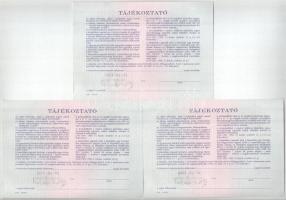 Budapest 1991. "Országos Kárrendezési és Kárpótlási Hivatal" kárpótlási jegye 10.000Ft-ról...