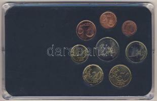 Luxemburg 2002-2005. 1c-2€ 8klf db, benne 2€ alkalmi veret "Nagyhercegi pal...
