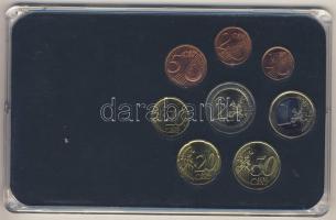 Luxemburg 2002-2005. 1c-2€ 8klf db, benne 2€ alkalmi veret "Nagyhercegi pal...