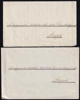 1918 Szolgálati jegy a Baross cserkész csapat Búvár Kund rajától borítékkal