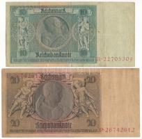 Németország / Weimar Köztársaság 1929. 10M + 20M T:F Germany / Weimar Republic 1929. 10 Mark + 20 Ma...