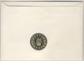 Németország DN "Az egység atyjai" Ffm emlékérem érmés borítékon alkalmi bélyegzős bélyegge...