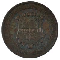 1857. "I. Ferenc József - Erzsébet / Az 1857 évi legmagasabb körút emlékére, a Jász Kun Kerület...