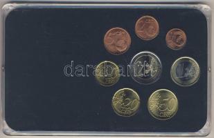 Olaszország 2002-2006. 1c-2€ 8klf db, benne 2€ alkalmi veret "Téli olimpia&...