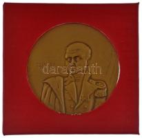 Lengyelország DN "Bem József 1794 1850 / 1. Varsói ágyútüzér dandár" bronz emlékérem tokban (69mm) T:AU Poland ND "Józef Bem 1794 1850 / 1st Warsaw Cannon Artillery Brigade" bronze commemorative medallion in case (69mm) C:AU