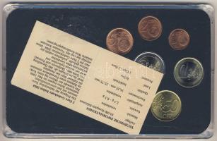 Olaszország 2002-2005. 1c-2€ 8klf db, benne 2€ alkalmi veret "Világélelmezé...