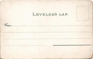 Pozsony, Pressburg, Bratislava; Liget. Heliocolorkarte von Ottmar Zieher / Aupark / park (b)