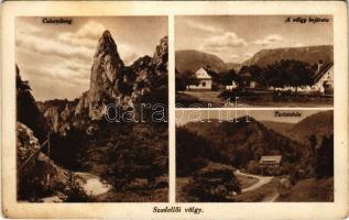 Szádelő, Zádiel; Cukorsüveg, Turistaház, szálló, a völgy bejárata. Tobák fényképész felvételei / Zádielská dolina / chalet, tourist house, valley (EB)