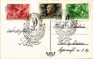 1940 Budapest XIV. Nemzetközi Vásár (BNV), Len és kender kiállítás. + "1940 XXXV. Budapesti Nem...