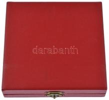 Csíkszentmihályi Róbert (1940-2021) (?) DN "Olvaszd ki bennem a vasat!" bronz emlékplakett...