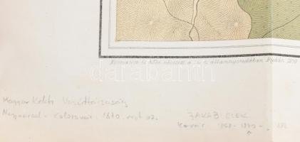 Kolozsvár szab. kir. város térképe. Felmérte és rajzolta Tompa János. Budán, 1870, M.k. Államnyomda....