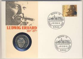 Németország 1991. 2M érmés borítékon almalmi bélyegzős bélyeggel, hátoldali ismertetővel T:1-