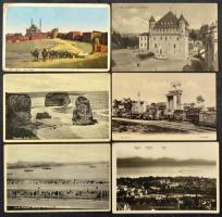 Kb. 230 db RÉGI külföldi város képeslap vegyes minőségben / Cca. 230 pre-1945 European town-view postcards in mixed quality