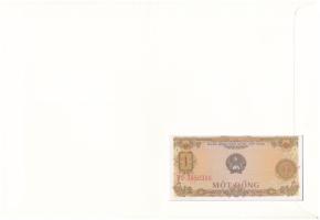 Vietnam 1976. 1D felbélyegzett borítékban, bélyegzéssel T:UNC
Vietnam 1976. 1 Dong in envelope with...