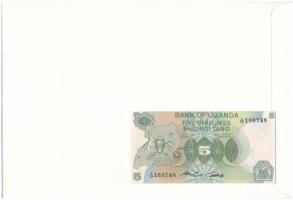 Uganda 1982. 5Sh felbélyegzett borítékban, bélyegzéssel T:UNC
Uganda 1982. 5 Schilling in envelope ...