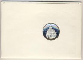 NSZK DN "II. János Pál" Ag 15,1g érmés borítékon 2 db bélyeggel, alkalmi bélyegzővel T:PP