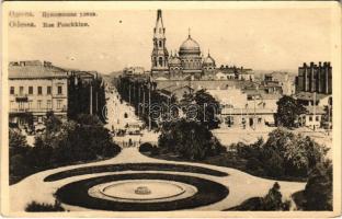 Odesa, Odessa; Rue Pouckkine / Pushkin Street (gluemark)