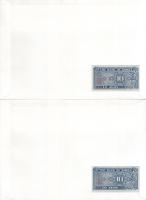 Dél-Korea 1962. 10J felbélyegzett borítékban, bélyegzéssel (5x) T:UNC
South Korea 1962. 10 Jeon in ...
