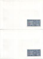 Dél-Korea 1962. 10J felbélyegzett borítékban, bélyegzéssel (5x) T:UNC
South Korea 1962. 10 Jeon in ...