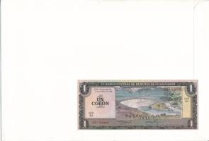 Salvador 1982. 1C felbélyegzett borítékban, alkalmi bélyegzéssel T:UNC
Salvador 1982. 1 Colón in en...