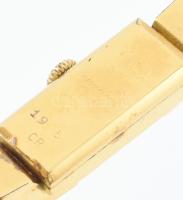 cca 1967 Bucherer női karóra, leírással, díszdobozban, nem kipróbált, 15x8 mm